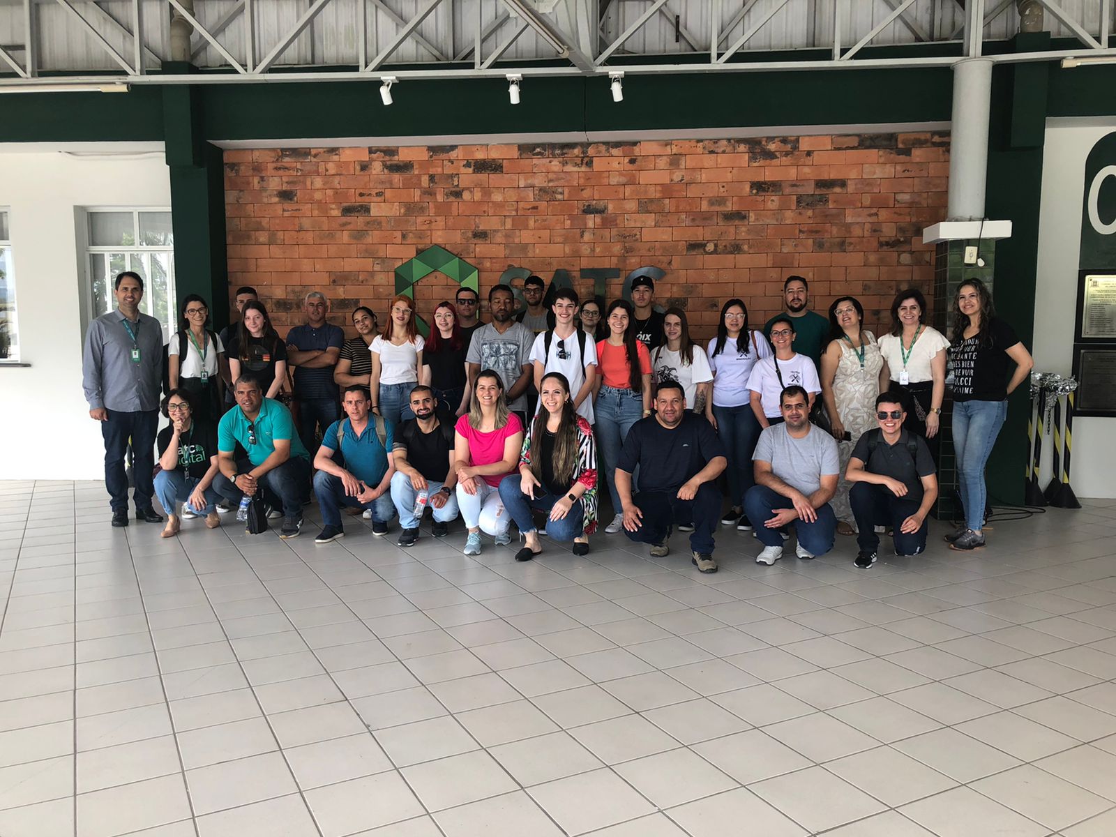 Alunos de várias partes de país estão, durante esta semana, realizando práticas e visitas técnicas em Criciúma