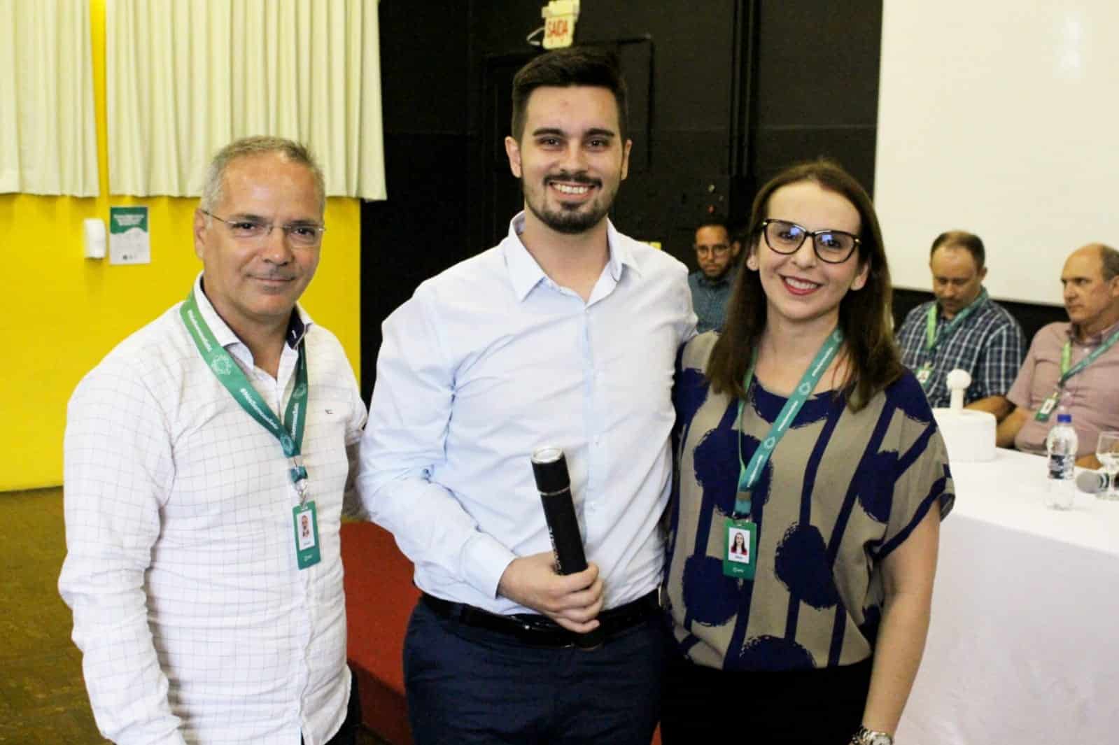 Familiares e amigos estiveram presentes no momento especial dos novos formandos do Centro Universitário UniSatc