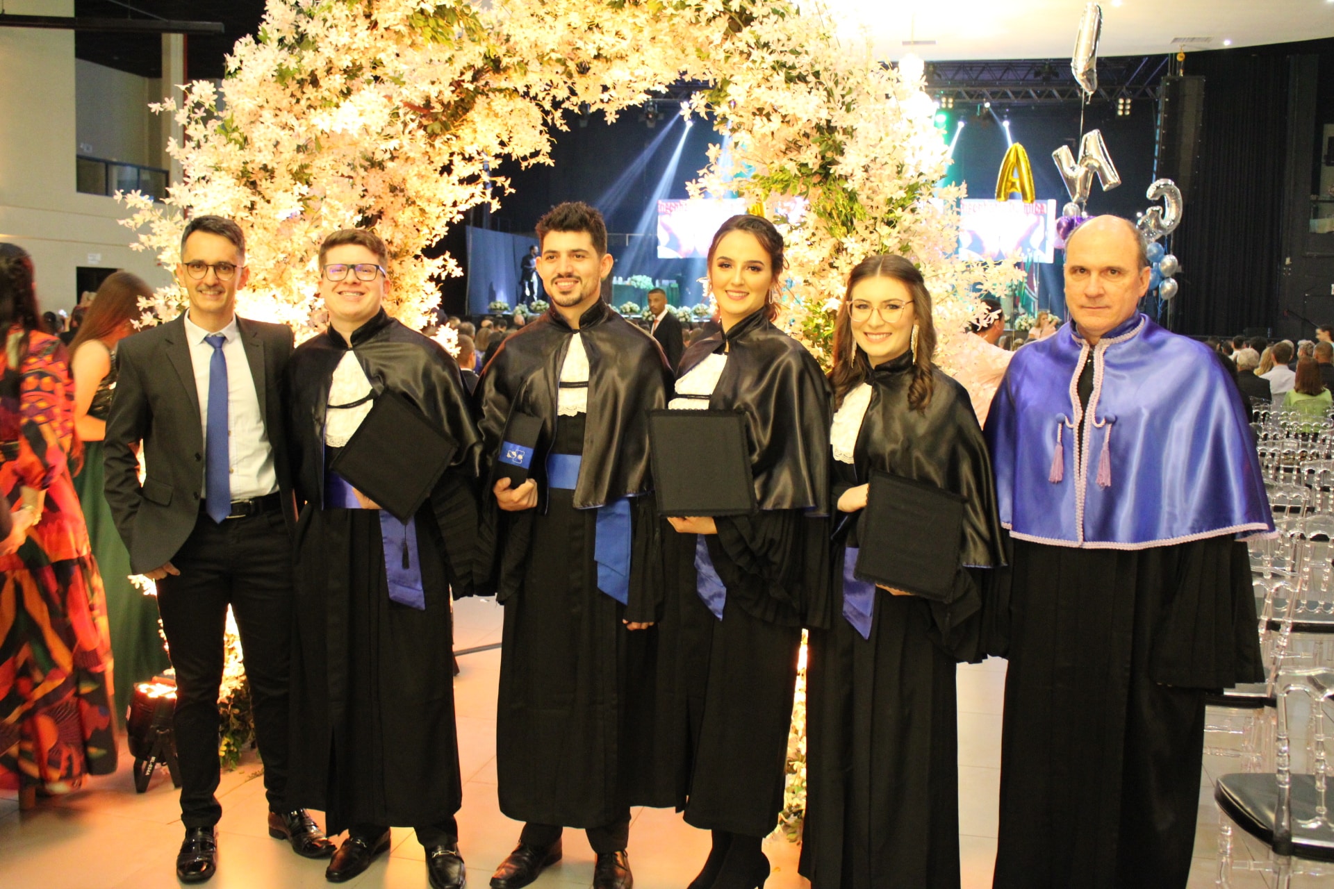 Noite de celebração para os novos formados da UniSatc