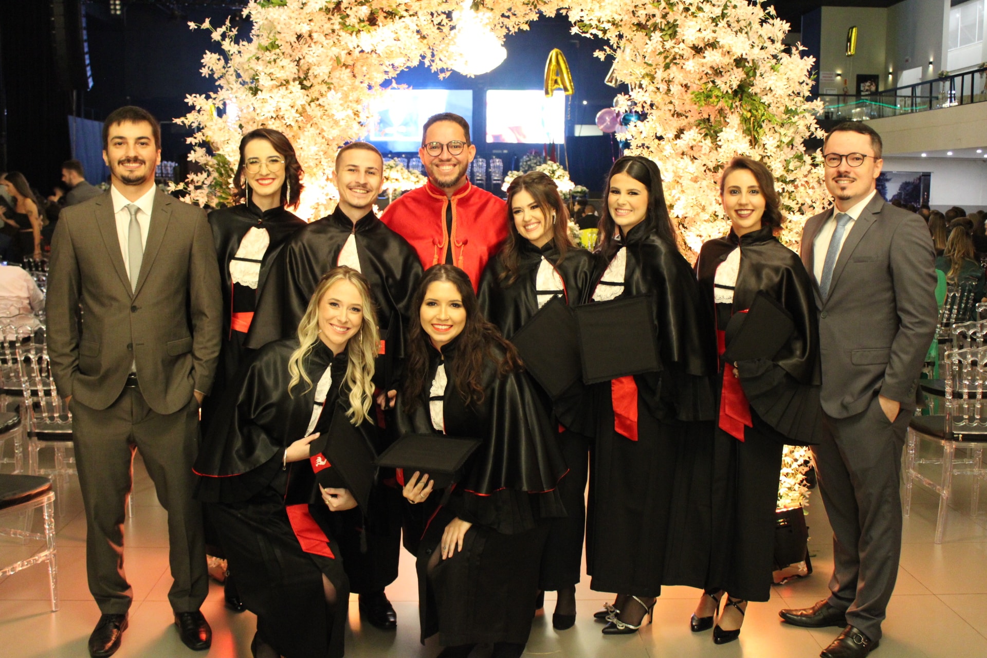 Noite de celebração para os novos formados da UniSatc