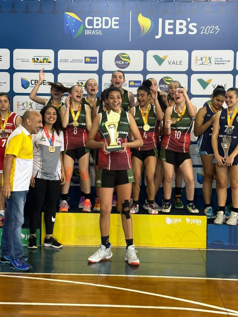 Basquete feminino de Criciúma é campeão nacional