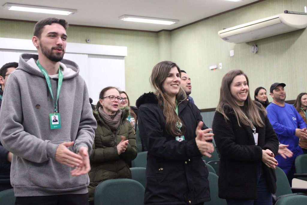 Risadas e aprendizado iniciam Semana Interna de Prevenção de Acidentes do Trabalho na Satc  