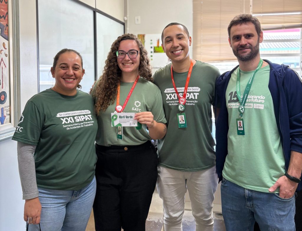 Satc reforça a importância da segurança no ambiente de trabalho