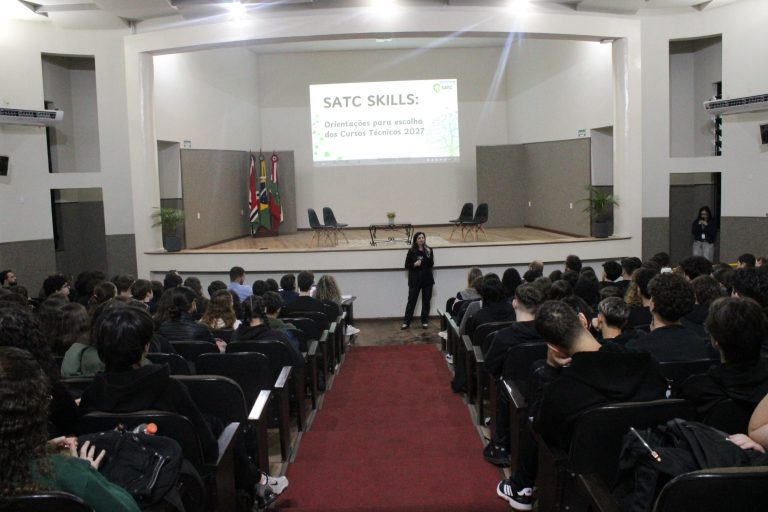 Projeto SATC Skills orienta alunos na escolha dos Cursos Técnicos