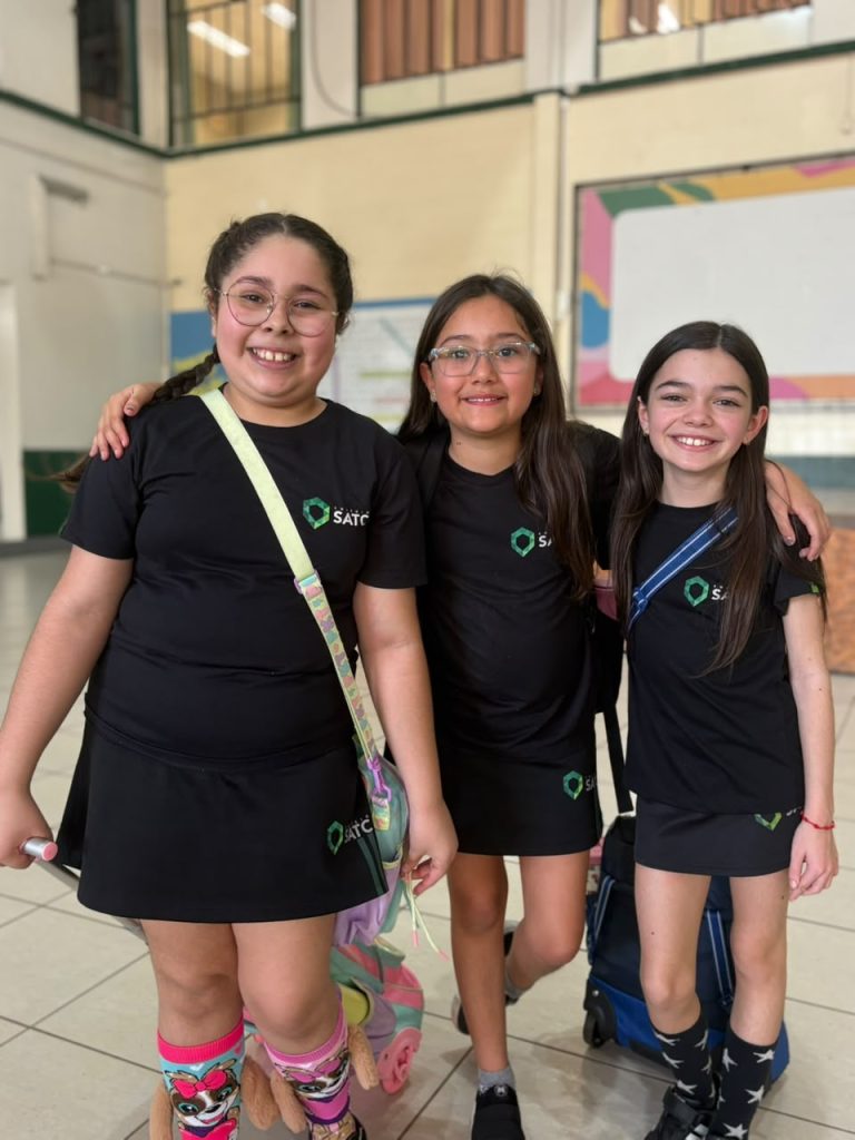 Volta às aulas no Colégio SATC 